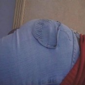 bbw ebony - jeans farts