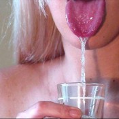 shot-of-saliva spitting teens