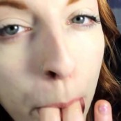 conner jay fetish - beautiful redhead tongue fetish