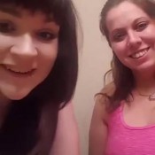 kayleigh and dolly eating and playing with scat(dolly`s first time) leos-slut