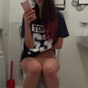 disturb in toilet hd hotdirtyivone