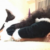 ashlie slavvins is santa`s funky helper!! hd funkyladies