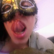 tasting big yummy shit... you eat the rest! loverachelle2