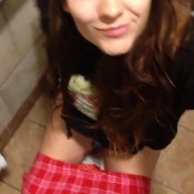 serenity rayne pooping at ralphs