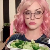 jade leigh steamed broccoli farts