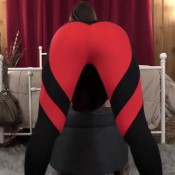 jeans vs yoga pants fart challenge - princess kristi the fart princess kinky kristi