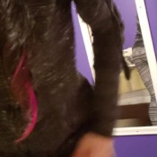 pissing into a metal bucket with tp nerdy faery