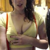 misty gags on cock tigger rosey