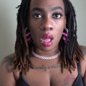 burping ebony andquot;white cockandquot diamond ortega