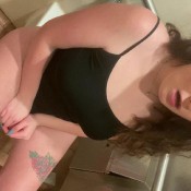 cherry sitting on the toilet seductively hd cherryshortcake0