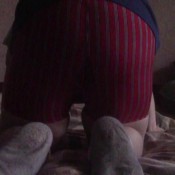 red tasty messy shorts the fart babes