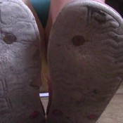 oxana: clean my nylons the fart babes