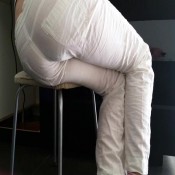 white hose poop The fart babes