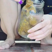 collection into bottle, some got on my hands hd marinayam19