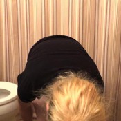 tracie going pee at home second look prod