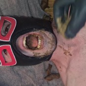 xiomara fox - toilet slave training 2 - his first scat session