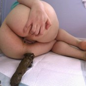 Watch Me Push Super Long And Thick Turds Loverachelle2