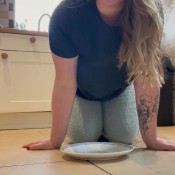 Shit And Piss On A Plate Eat It HD Sookie_sims93 Curvey_country_carly