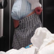Asiandiapercutie Changing My Soaked Diapee In Public Think Youd Notice Whats Going On