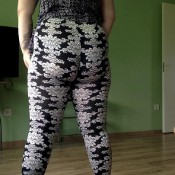 Ruby Rose Fetish Big Fat Ass Squats Workout Sweatpants