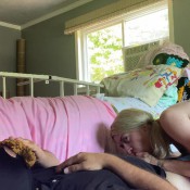 Princess Kazer Sucks And Fucks Toilet Slave