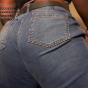 Ebonybooty49farts Wetttt Asss Jean Farts