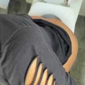 Mistressvblack Using The Toilet Home