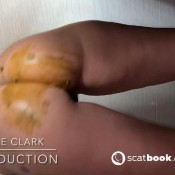 Elle Clark Making Big Messy In Public Bathroom