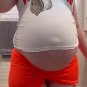 Katastrophic Gassy Pregnant Orgasm SexyScatForYou