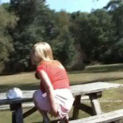 Ana Didovic Ana Enjoys The Sun In The Woods