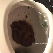 Ana Didovic Megadump And Farts On The Toilet