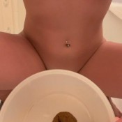 Cocofit Watch This Hot Vid Of Me Naked Shitting Into A Container After A 3 Day Hold Super Hot Shit Vid