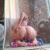 Ilyma Enema And Pooo Putting My Dildo Up My Ass And A Good Dose Of Water Up My Ass