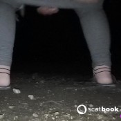 Xobunny3 Taking A Huge Shit Outside At Night XOBunnyXox