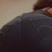 Bigbootylayna Bubbling Them Out In Jeans I Know You Guys Cant Get Enough Of That Ass