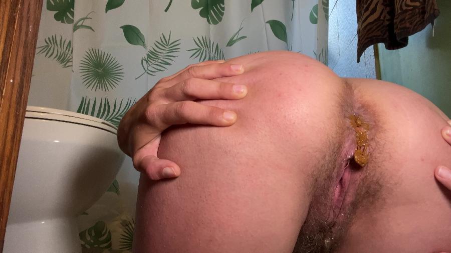 Bootygirl229 Hairy Armpit Worship And Full Toilet Routine Dirty Ass Worship
